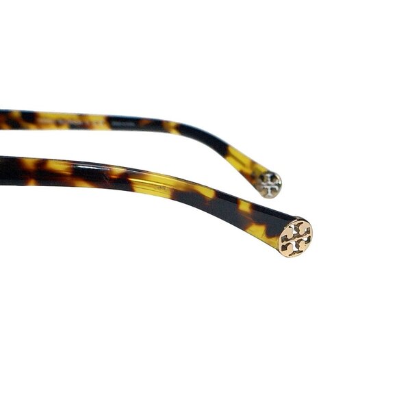 Tory Burch Tortoiseshell Sunglasses Acetate Frame Green Tinted Lenses - Picture 2 of 9